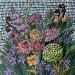 Peinture fleurs colorées par Dmitrieva Daria | Tableau Impressionnisme Nature Acrylique