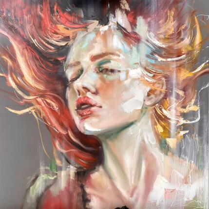 Painting Aria by Abbondanzia Monica | Painting Figurative Acrylic