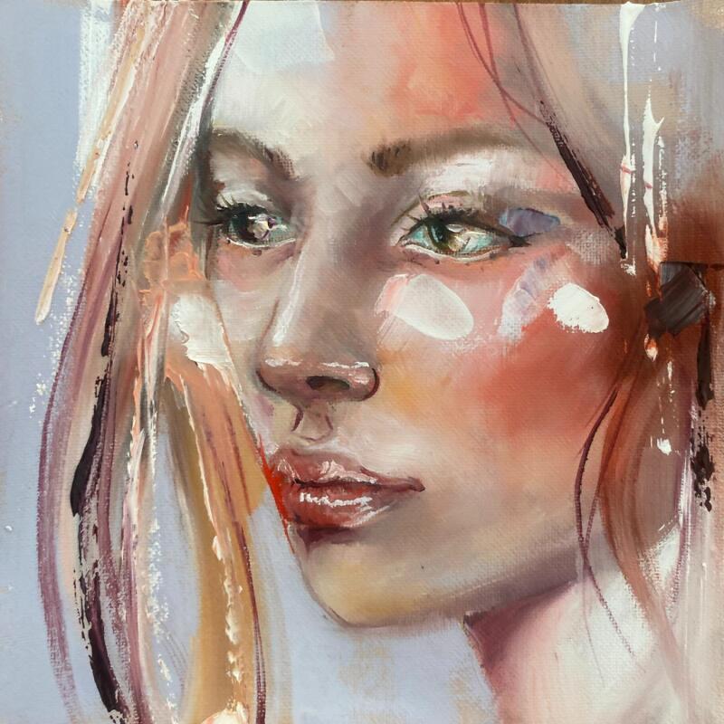 Pintura Soft por Abbondanzia Monica | Pintura Figurativo Retrato Acrílico