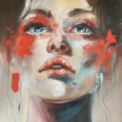 Painting Oltre by Abbondanzia Monica | Painting Figurative Acrylic Pop icons, Portrait