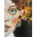 Painting Sorpresa by Abbondanzia Monica | Painting Figurative Portrait Oil Acrylic