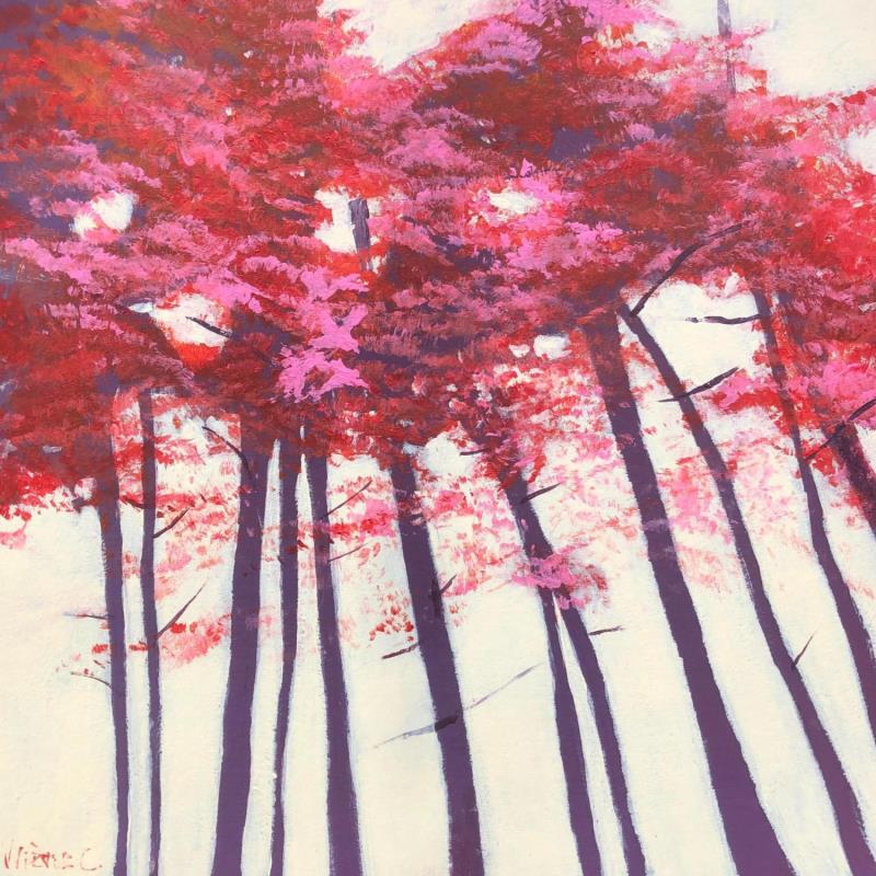 Peinture Elévation par Fièvre Véronique | Tableau Figuratif Nature Acrylique