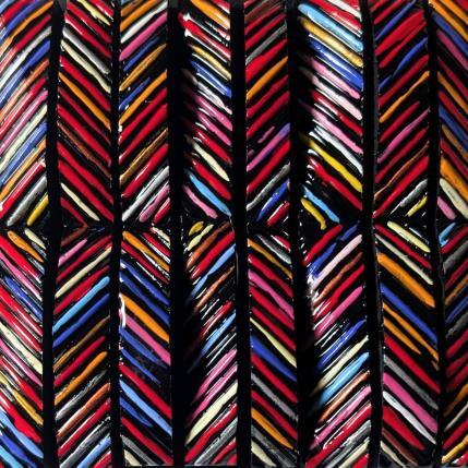 Painting Bc8 courbe multi by Langeron Luc | Painting Subject matter Acrylic, Resin, Wood