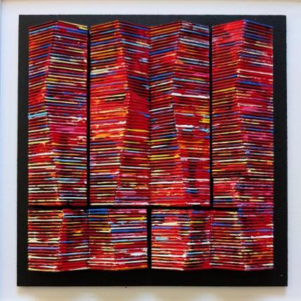 Peinture Bc8  glifght par Langeron Luc | Tableau Matiérisme Acrylique, Bois, Résine