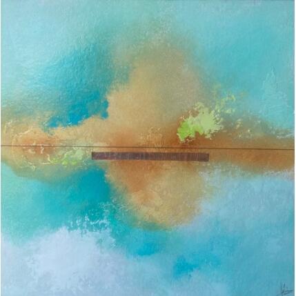 Painting Abstraction # 3717 by Hévin Christian | Painting Abstract Acrylic, Oil, Pastel Minimalist