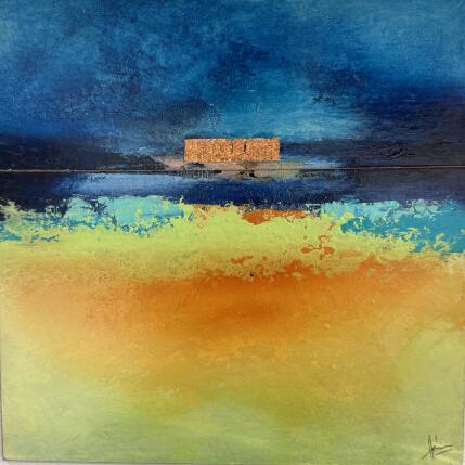 Painting Abstraction # 3718 by Hévin Christian | Painting Abstract Acrylic, Oil, Pastel Minimalist