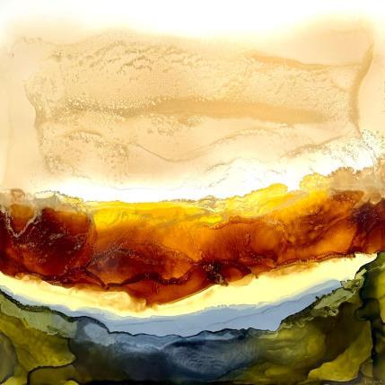 Painting 2176 Dune by Depaire Silvia | Painting Abstract Acrylic Landscapes, Marine