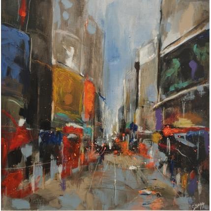 Peinture New York 37 par Solveiga | Tableau  Acrylique