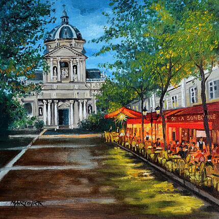 Peinture LA SOBORNA par Rodriguez Rio Martin | Tableau Impressionnisme Huile Urbain