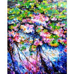 Painting Reflets by Amblard Florence | Painting