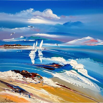 Peinture Palpitation Maritime par Fonteyne David | Tableau Figuratif Acrylique