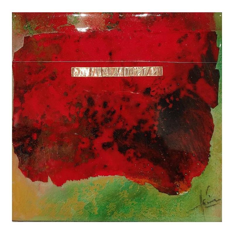 Painting Abstraction B by Hévin Christian | Painting Abstract Minimalist Oil Acrylic Pastel