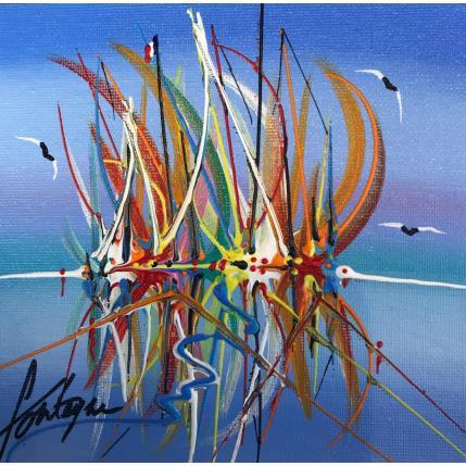 Peinture Chaud les vents par Fonteyne David | Tableau Figuratif Acrylique