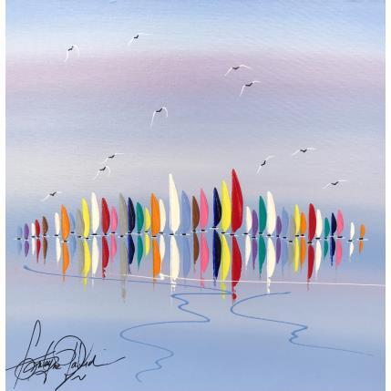 Peinture Face aux beaux vents par Fonteyne David | Tableau Figuratif Acrylique Marine