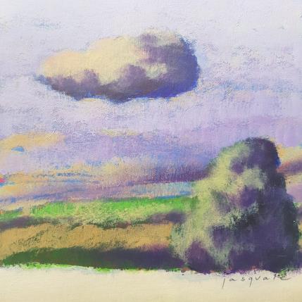 Painting Brume by Pasquale | Painting Figurative Acrylic Architecture, Landscapes, Nature