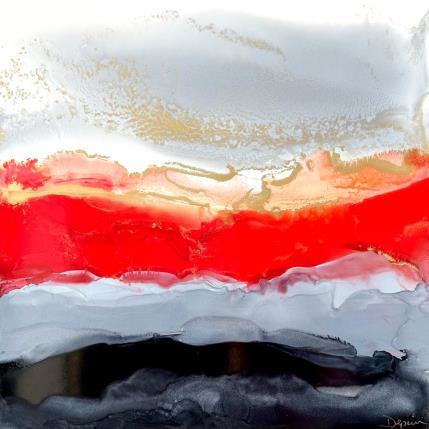 Peinture 2384 Poésie Florale  par Depaire Silvia | Tableau Abstrait Acrylique Minimaliste, Paysages