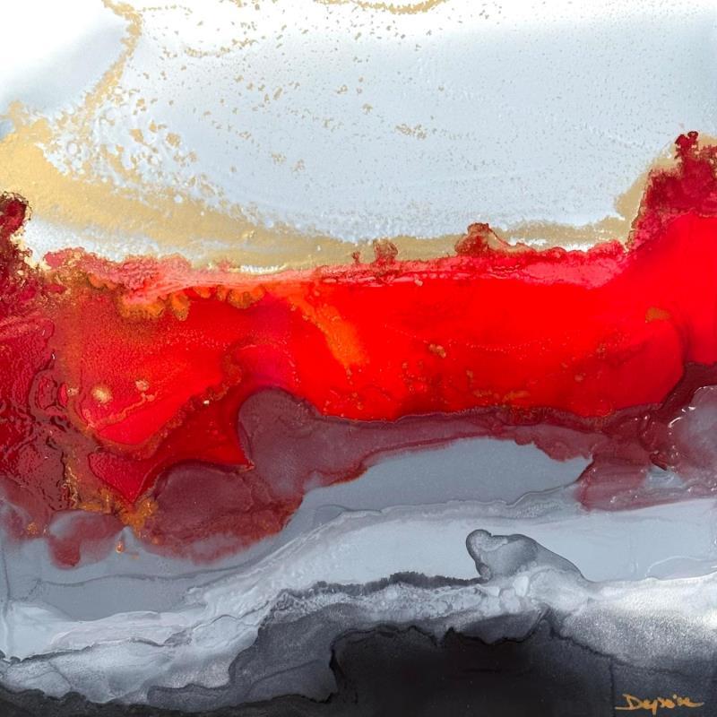 Painting 2417 Poésie Florale by Depaire Silvia | Painting Abstract Landscapes Minimalist Acrylic