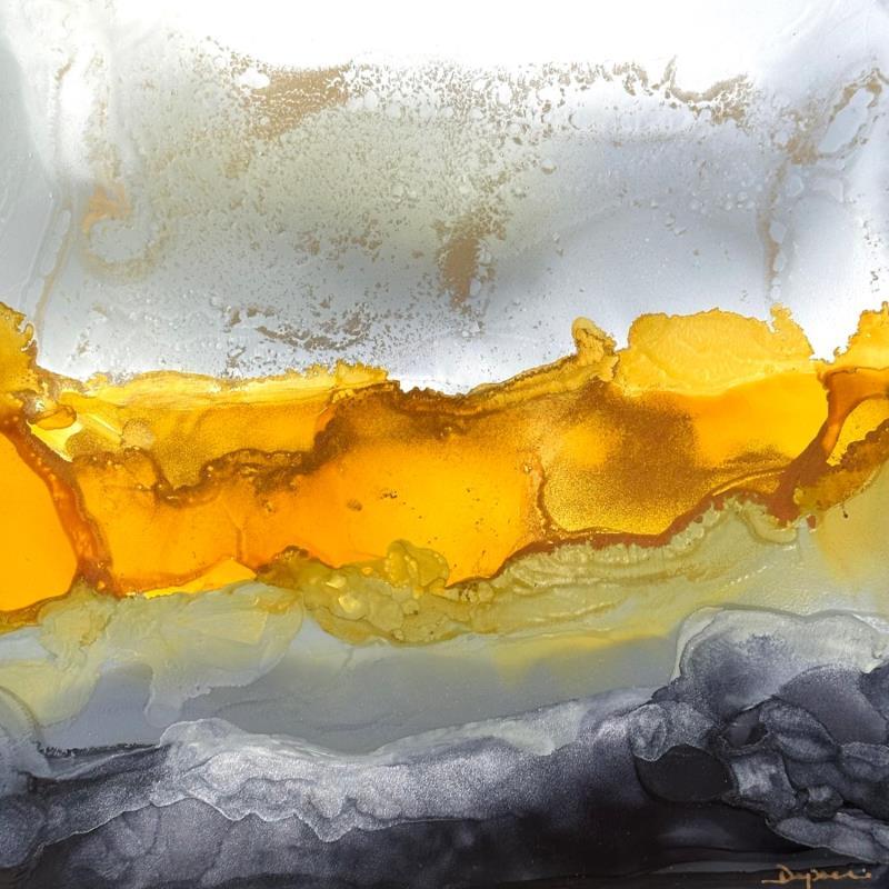 Peinture 2414 Poésie Florale par Depaire Silvia | Tableau Abstrait Paysages Minimaliste Acrylique