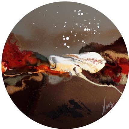 Peinture C3503 par Naen | Tableau Abstrait Acrylique, Encre Nature