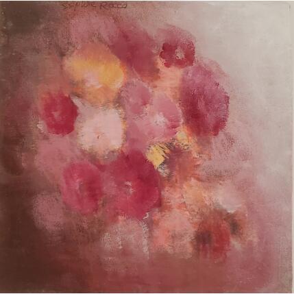 Peinture Jardin de l'âme par Rocco Sophie | Tableau Art Singulier Acrylique, Collage, Sable