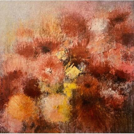 Peinture Les fleurs de Bagatelle par Rocco Sophie | Tableau Art Singulier Acrylique Nature