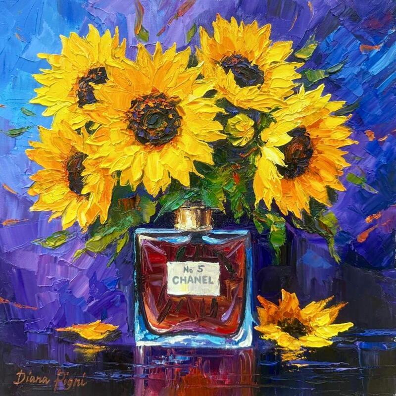 Gemälde Scented Sunlight von Pigni Diana | Gemälde Impressionismus Alltagsszenen Stillleben Öl