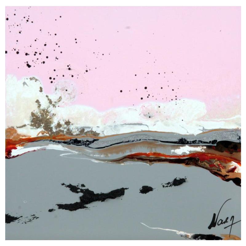 Peinture C2761 par Naen | Tableau Abstrait Acrylique Encre