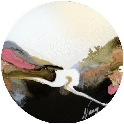 Gemälde C3388 von Naen | Gemälde Abstrakt Acryl, Tinte