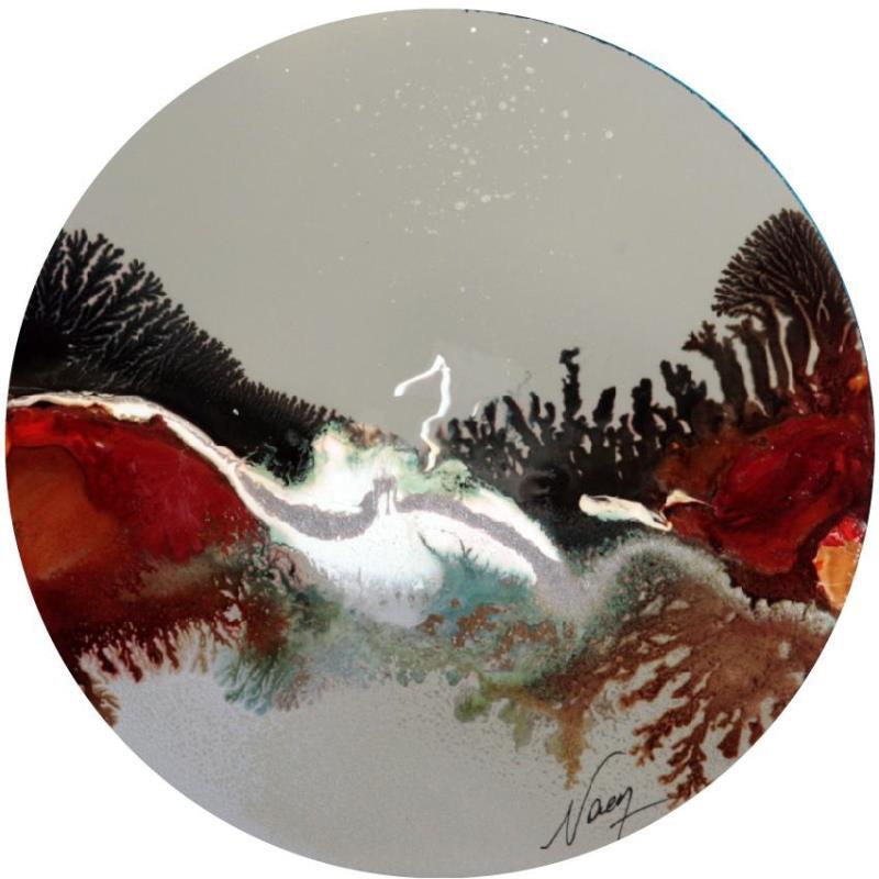 Painting C3272 by Naen | Painting Abstract Acrylic Ink