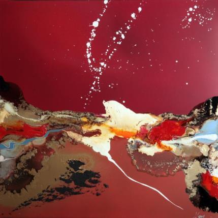 Gemälde C3483 von Naen | Gemälde Abstrakt Acryl, Tinte