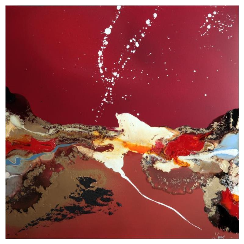 Gemälde C3483 von Naen | Gemälde Abstrakt Acryl Tinte