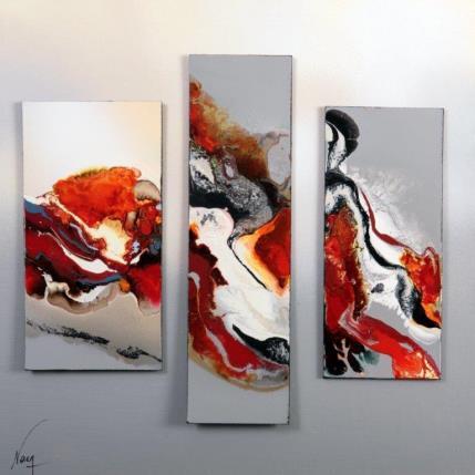 Gemälde C3359 von Naen | Gemälde Abstrakt Acryl, Tinte