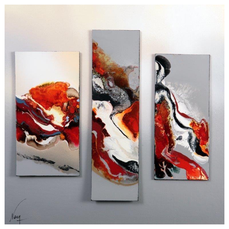 Gemälde C3359 von Naen | Gemälde Abstrakt Acryl Tinte