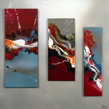 Gemälde C3327 von Naen | Gemälde Abstrakt Acryl, Tinte