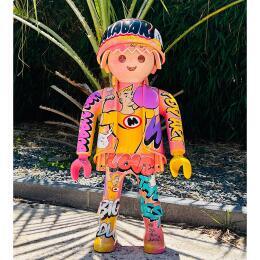 Sculpture Malabar Pop par Anto | Sculpture Pop-art Graffiti, Posca Icones Pop