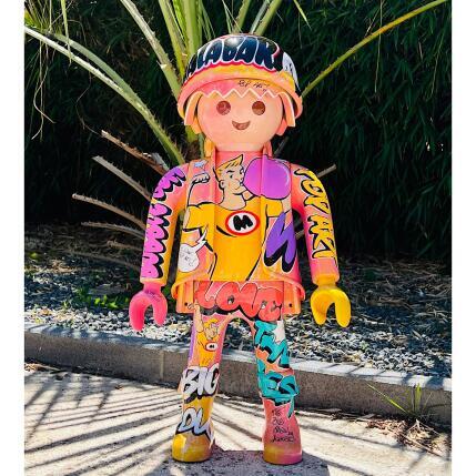 Sculpture Malabar Pop by Anto | Sculpture Pop-art Graffiti, Posca Pop icons