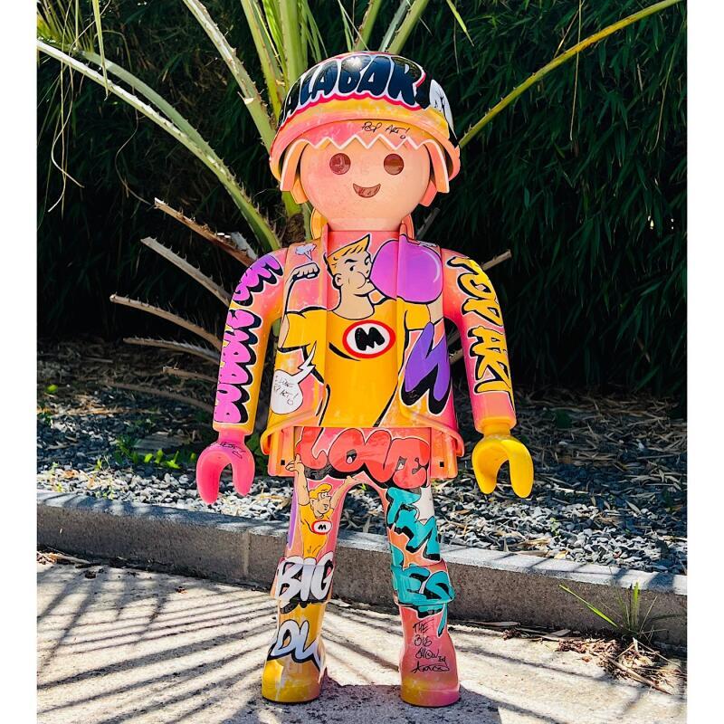 Sculpture Malabar Pop by Anto | Sculpture Pop-art Pop icons Graffiti Posca