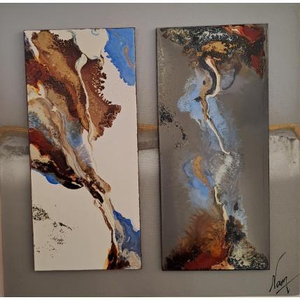 Painting C3352 by Naen | Painting Abstract Acrylic, Ink