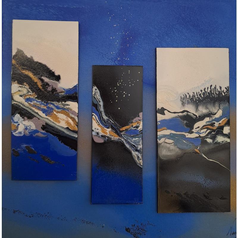 Painting C3326 by Naen | Painting Abstract Acrylic Ink