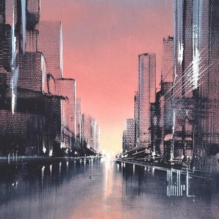 Painting Laudis by Guillet Jerome | Painting Figurative Oil Architecture, Urban