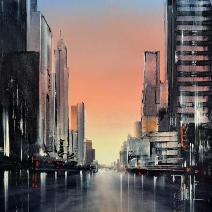 Painting Elinea by Guillet Jerome | Painting Figurative Oil Urban