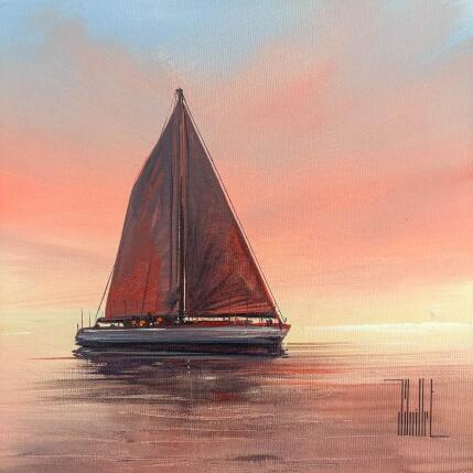 Painting Brise rosée by Guillet Jerome | Painting Figurative Oil