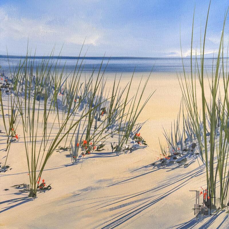 Peinture Les lumières du soir par Guillet Jerome | Tableau Figuratif Huile