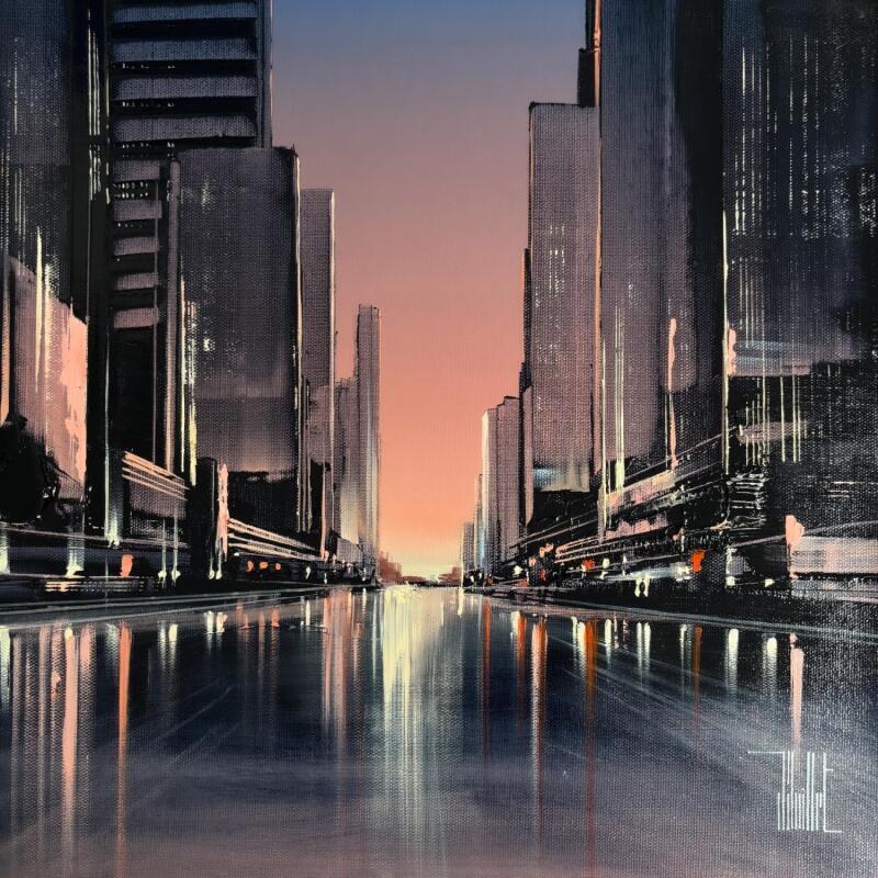 Peinture Cosmetus par Guillet Jerome | Tableau Figuratif Urbain Huile