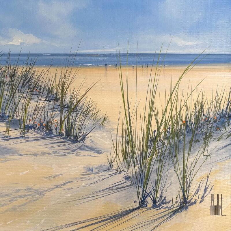 Painting Douceur des sables by Guillet Jerome | Painting Figurative Oil