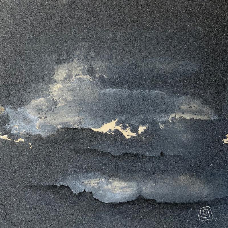 Painting Carré Caroline by CMalou | Painting Subject matter Minimalist Sand