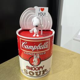 Sculpture SNOOPY SOUP EA III/IV par TED | Sculpture Pop-art Icones Pop