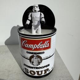 Sculpture STORMTROOPER SOUP 5/8 by TED | Sculpture Pop-art Pop icons