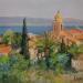 Painting St Tropez by Sannier Daniel | Painting Impressionism Landscapes Oil