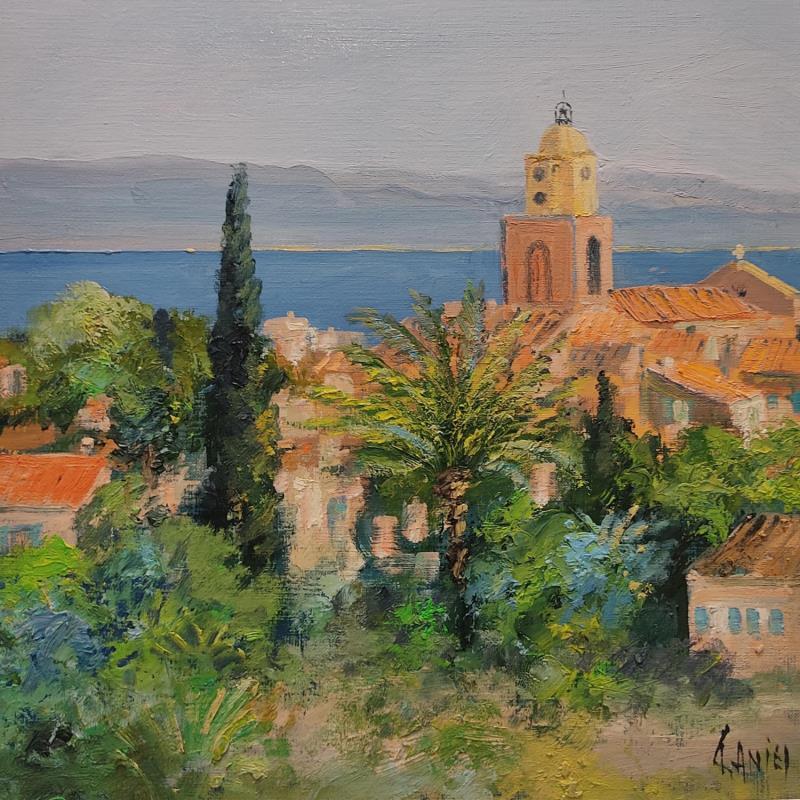 Painting St Tropez by Sannier Daniel | Painting Impressionism Landscapes Oil